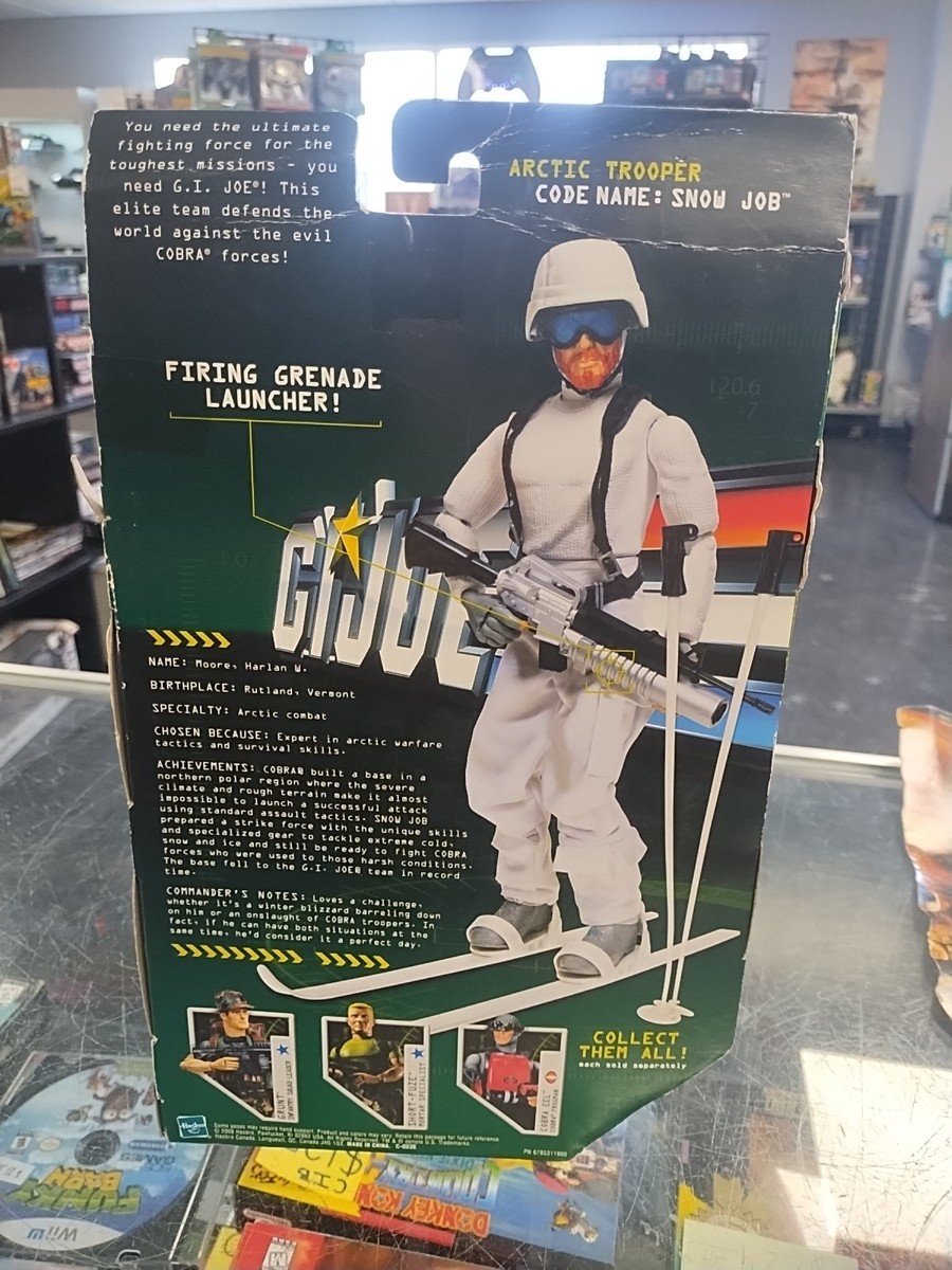 G.I.ジョー スノージョブ Hasbro G.I. Joe - SNOW JOB Action Figure for sale online | eBay