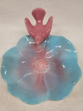 LEAF AND BIRD DISH BY ROYAL COPLEY, ROYAL WINDSOR, SPAULDING