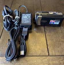 Sony HDR-CX190 HandyCam 5.3 MP Digital Camcorder w/ Battery,Bag,Cables- Works