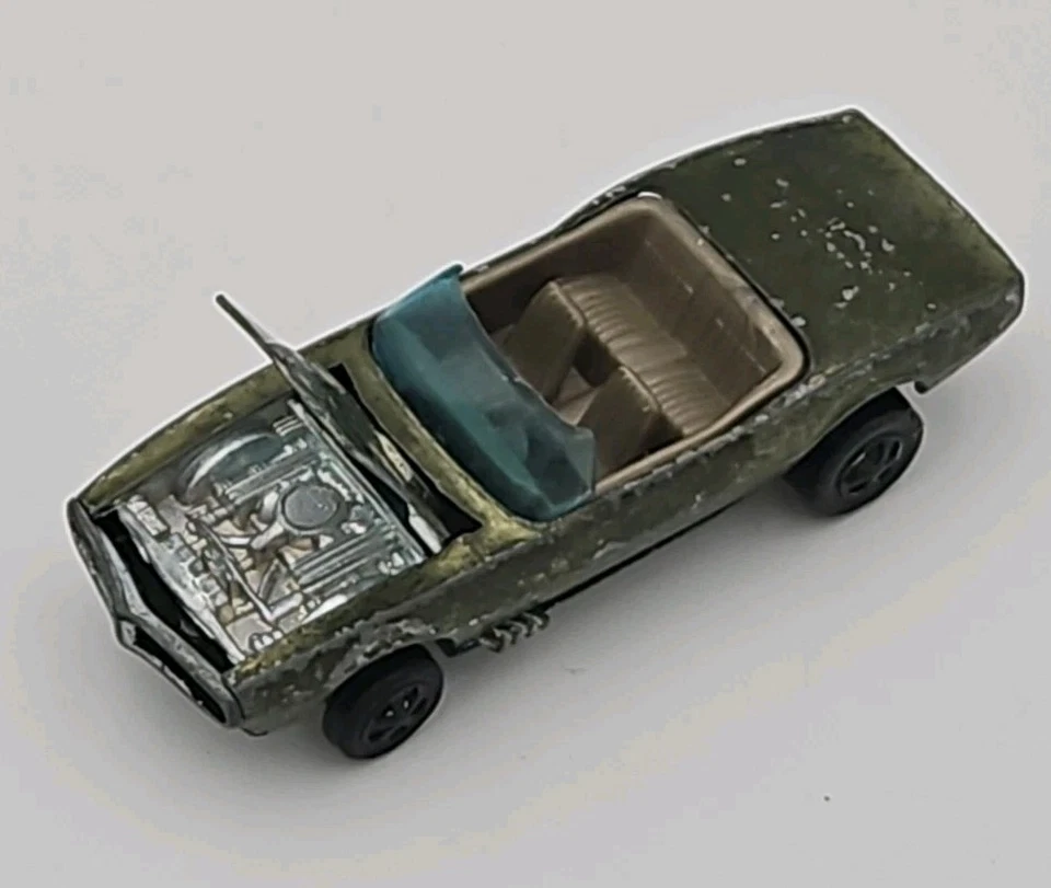 Firebird personalizado vintage Hot Wheels 1967 verde oliva Foto 4 de 4