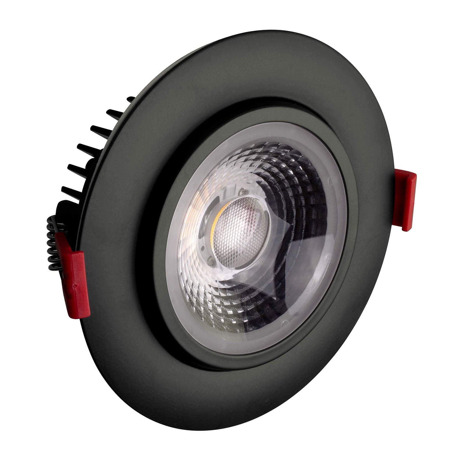 DGD411202KRDBK Black LED Downlights for Modern Lighting
