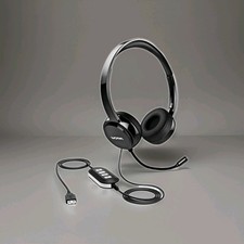 MPOW Ear-Pad Wired Computer Headset - Black PA071A Brand New