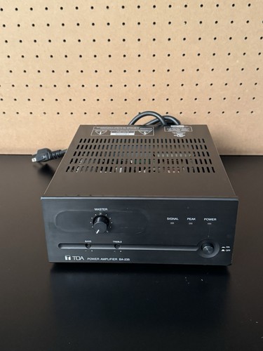TOA Electronics BA-235 35W Power Amplifier **Tested Working Excellent*** - Picture 2 of 8