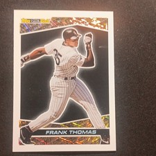 Topps Black Gold Frank Thomas #42 White Sox 1993 Insert Baseball Card