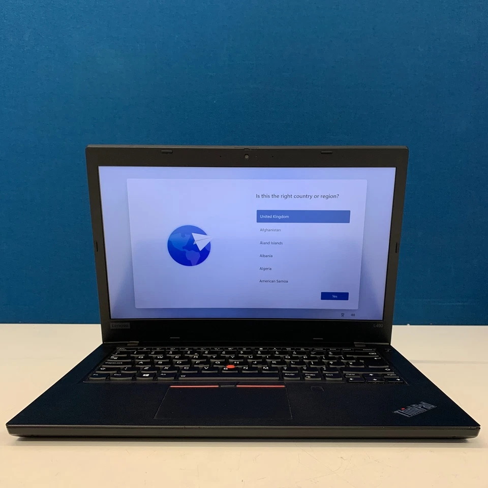 Lenovo ThinkPad L490 · i7-8565U · 16GB · 256GB, photo 2 of 5