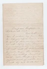 CIVIL WAR LETTER - 7th Indiana Vols - Skirmishing with Rebels at Culpeper, VA