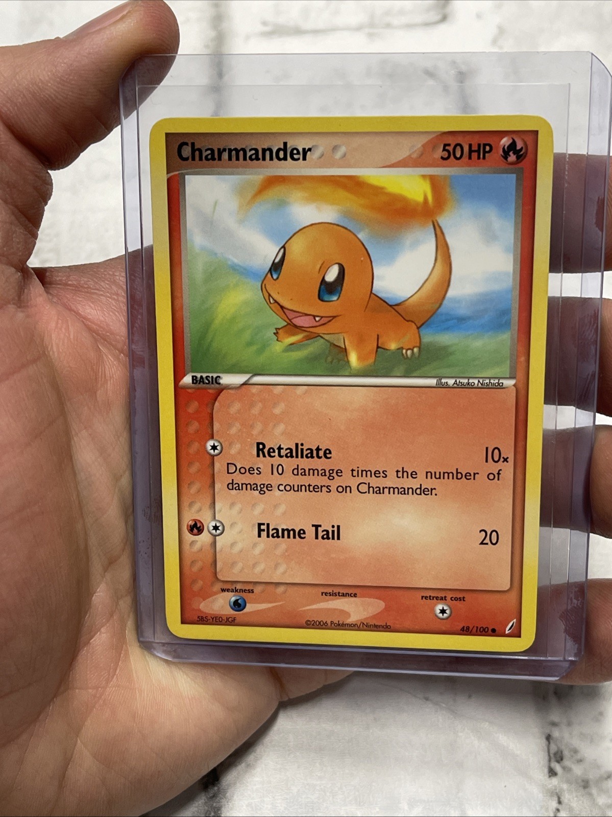 Charmander 48/100 Common Crystal Guardians Pokémon Card Vintage NM/MT Pokemon