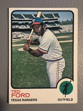 1973 Topps Baseball - Ted Ford ( Texas Rangers ) #299 - EX