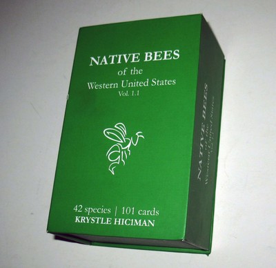 Native Bees of the Western United States Vol 1.1 101 Card Set Complete in Box