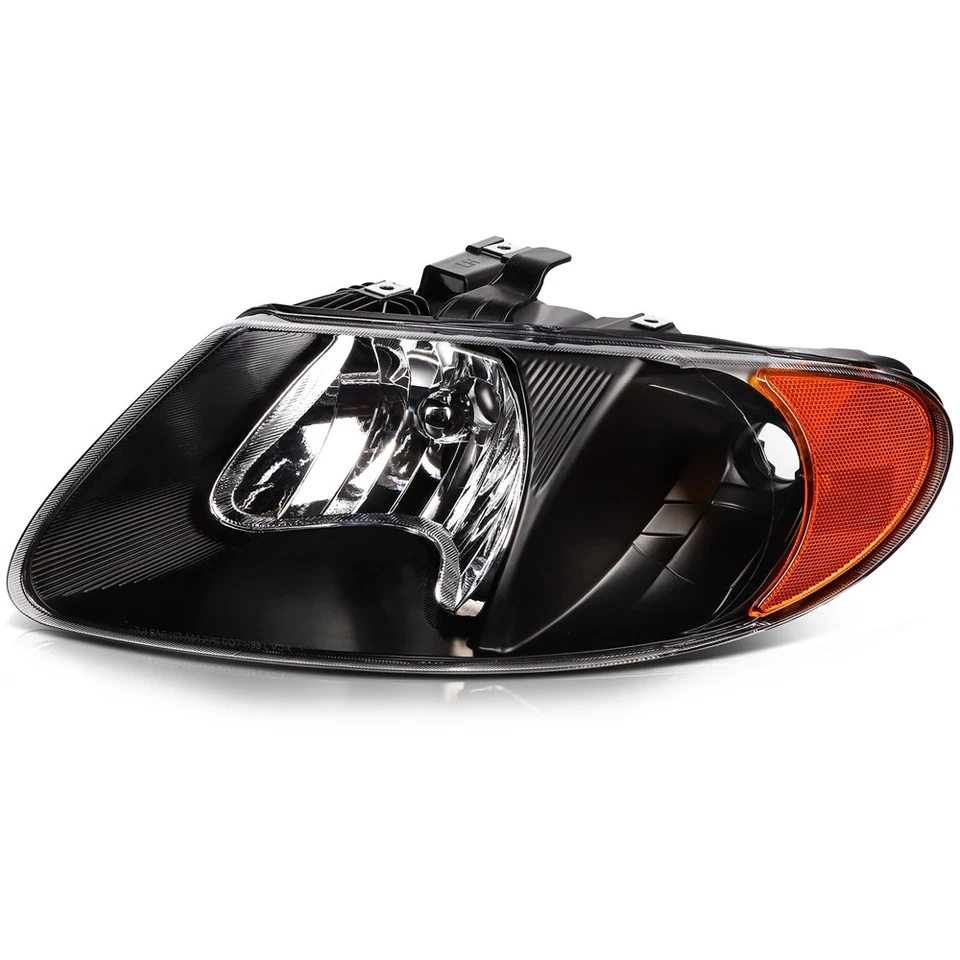 2Pcs Headlight Assembly For 001-2007 Dodge Grand Caravan hrysler Town & Country - Image 3 of 4