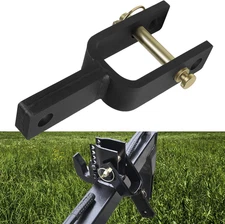 Versatile Quick Hitch Adapter Used to Adjust Top Link Bracket Movements for Cate
