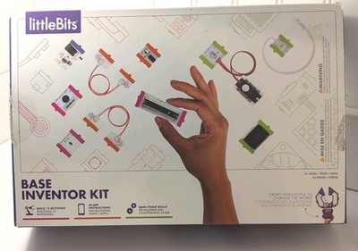 Complete with EXTRAS LittleBits Base Inventor Kit 680-0023 STEM Electronics