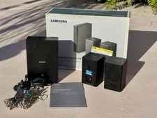 Samsung SWA-8500S Wireless Rear Speaker Kit 4 Surround Sound Brand New Open Box