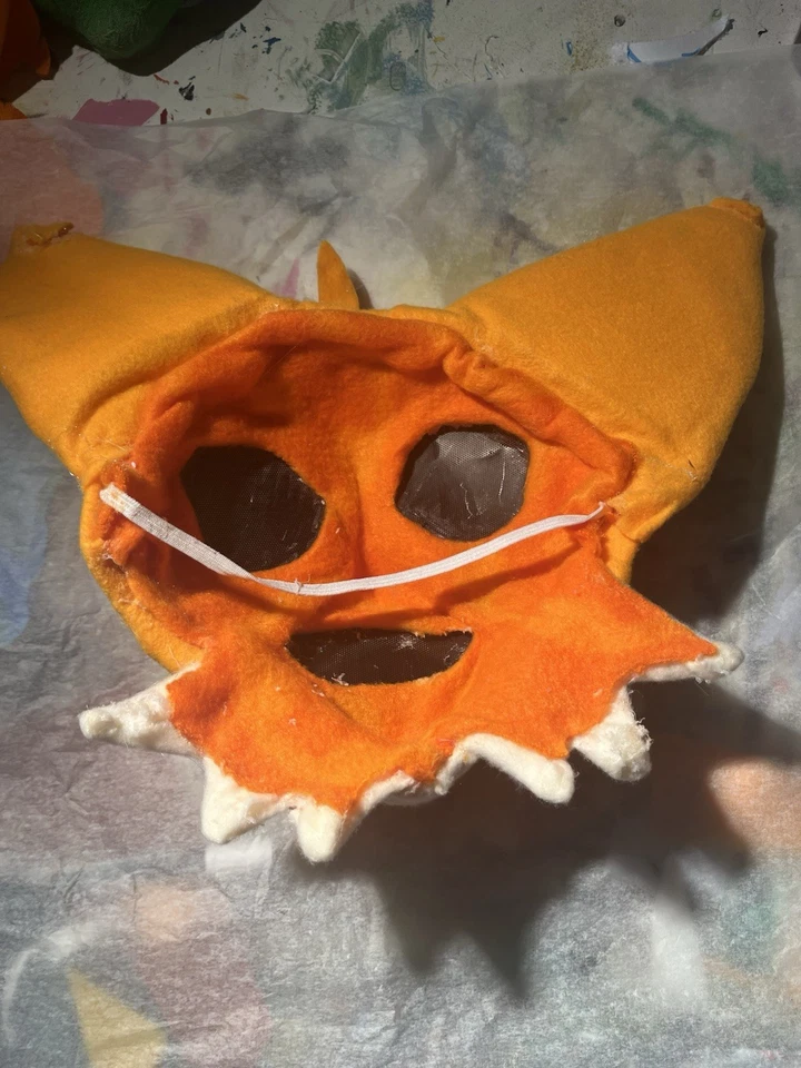 Handmade Sonic The Hedgehog Tails Cosplay Furry Premade Mask - Image 2 of 4