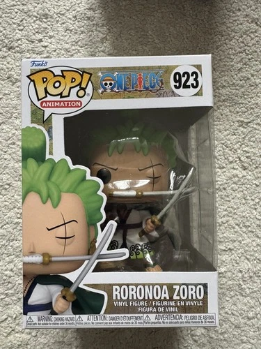 Funko Pop! Animation One Piece Roronoa Zoro #923 Vinyl Figure W/ Protector