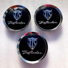 3 Hot Stuff Trafficstar Wheel Center Caps