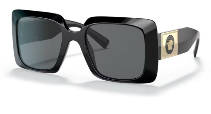小物 VERSACE Sunglasses Black Amazon.com: Versace VE 4425U 536087 Shiny Black Plastic