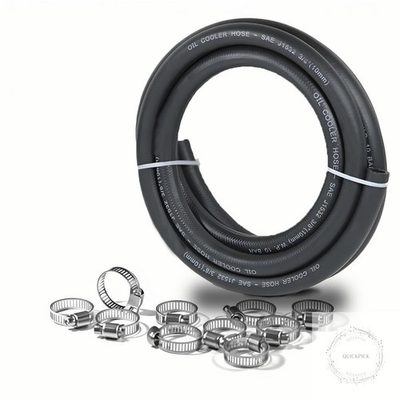 #ad #ad 3 8 Transmission Oil Cooler Hose 10FT J1532 Fuel Line Hose 300PSI High Pressure $33.14