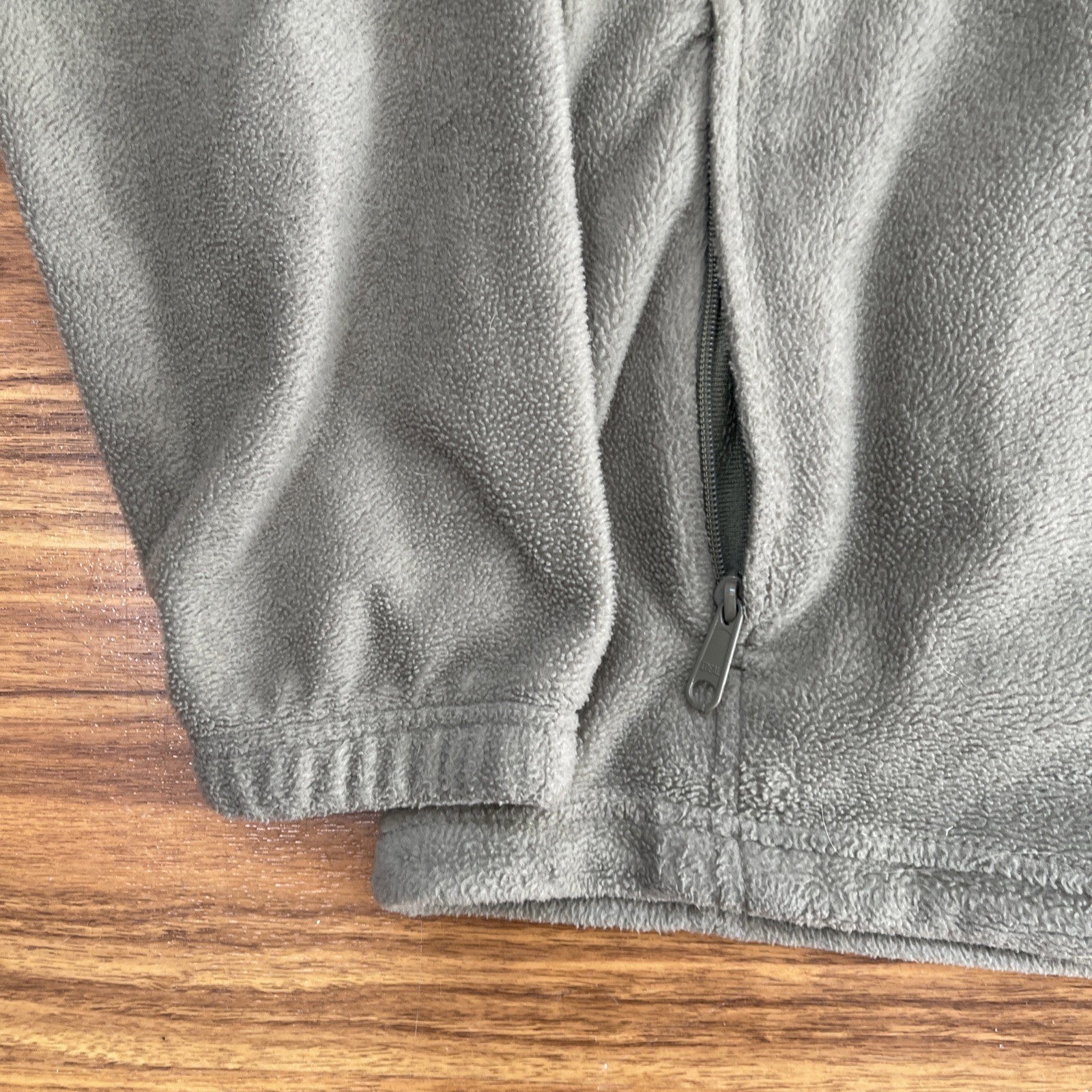 Columbia Green Basic Jacket SMALL Polyester Fleec… - image 2