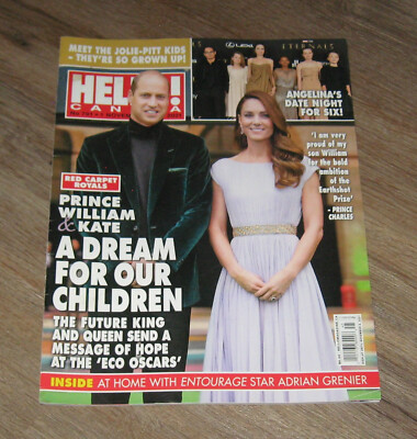 Hello Canada mag Shiloh Jolie-Pitt KATE MIDDLETON Adrian Grenier ANYA Taylor-Joy