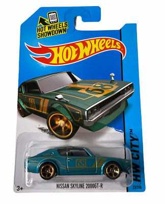 Hot Wheels Nissan Skyline 2000 GT-R LONG CARD - Combined Postage Available