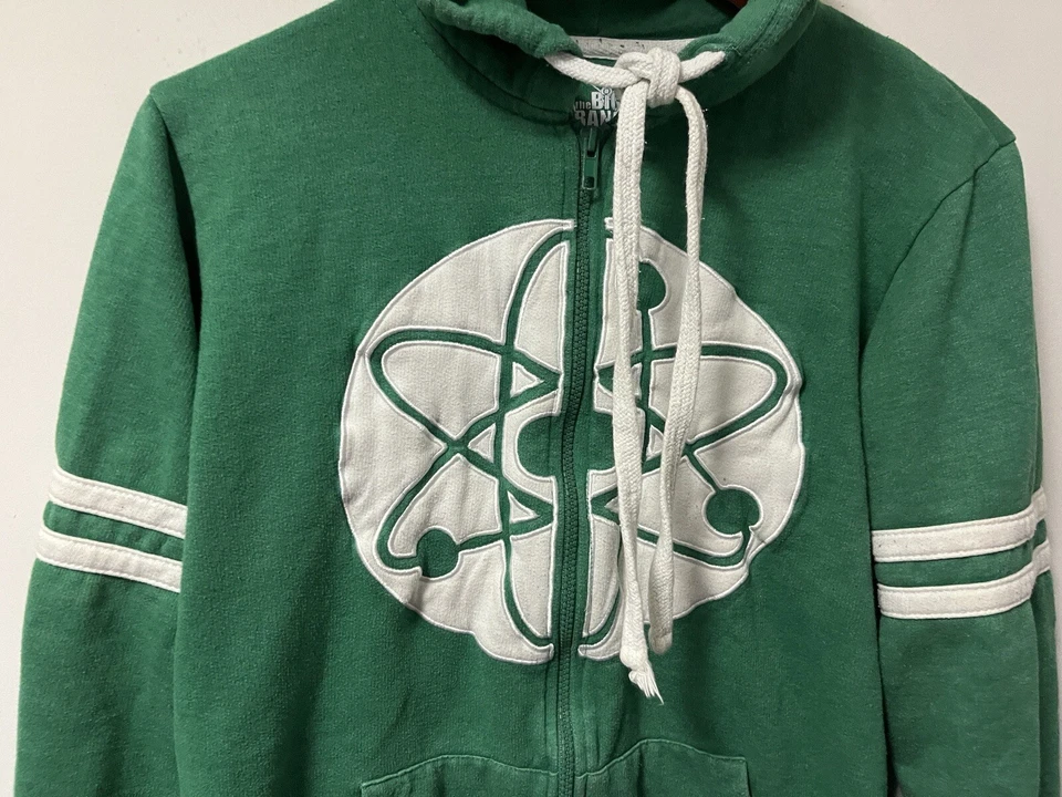 Sudadera con Capucha Big Bang Theory Atom Cremallera Completa Ripple Junction Para Hombre S Foto 4 de 4