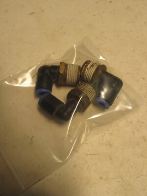 3PCS SMC KQ2L08-03S MALE ELBOW FITTING 3/8NPT X 8MM P9084