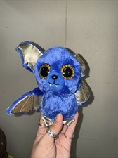 9" TY Beanie Boo Buddy Ozzy Blue Bat