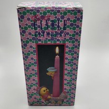 De colección Giftco Pollo Pollo Pascua Porcelana Vela Escalador y Soporte VELA FALTANTE