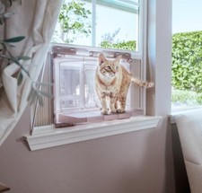 Window Mounted Cat Perch  Catio - Outdoor Scents, Sights  Sounds They Crave