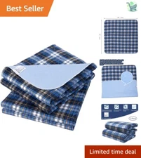 Ultra-Comfortable Waterproof Bed Pads 36" x 34", Ideal for Potty Training