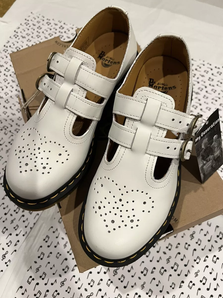 Dr martens white mary janes cheap