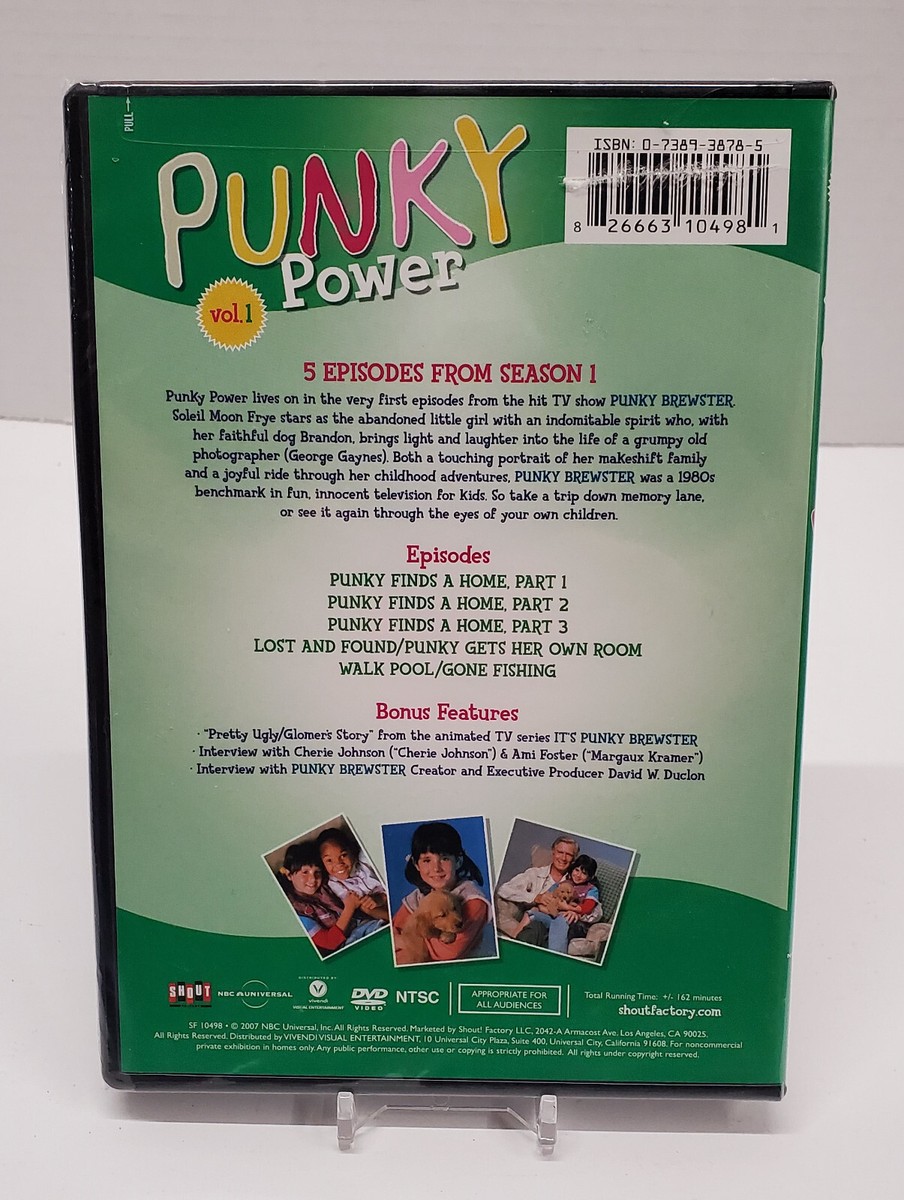 Punky Brewster Season 1 Volume 1 DVD - Sealed Vintage TV 1980s
