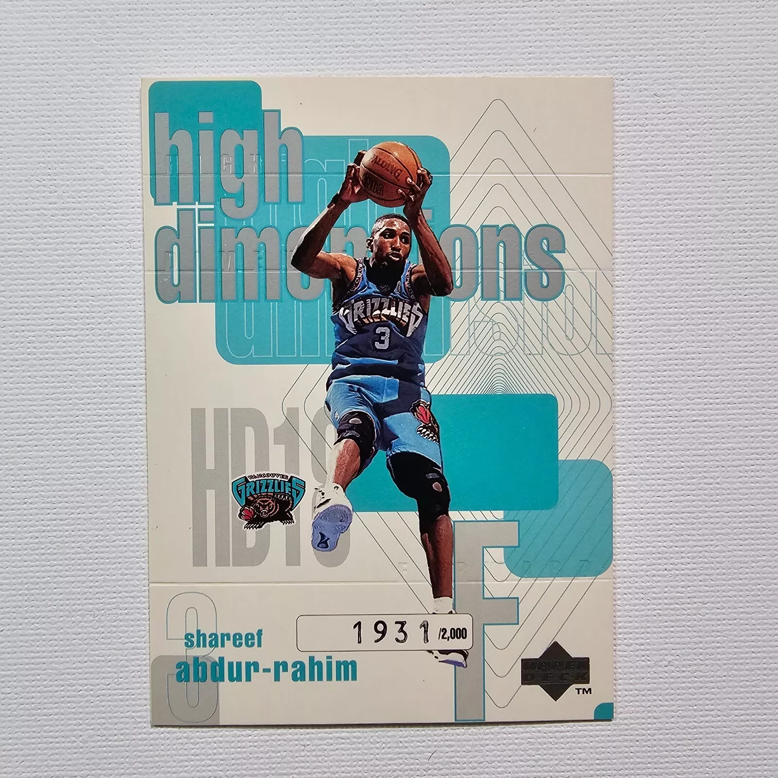 Shareef Abdurrahim trading card
