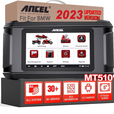ANCEL MT510 Motorrad All System Diagnosegerät Profi OBD2 Scanner Fit Für BMW DHL