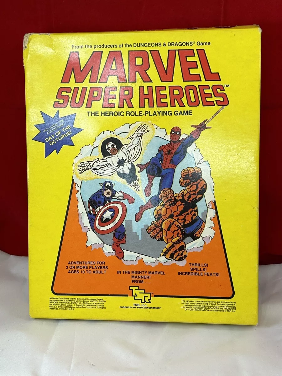 marvel super heroes role playing game