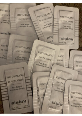 14x Sisley Phyto Blanc Pure Bright Activating Serum 0.05oz 1.5ml Each Samples