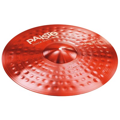 Paiste Color Sound 900 Series Red 22'' Heavy Ride Cymbal/New/Model # CY0001922722