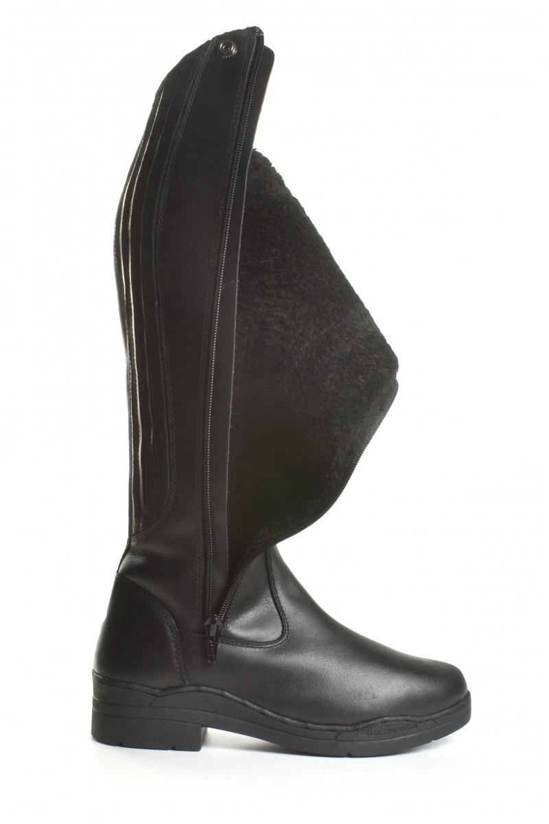 Brogini Monte Cervino Zipped Country Riding Boots Black uk4 eBay
