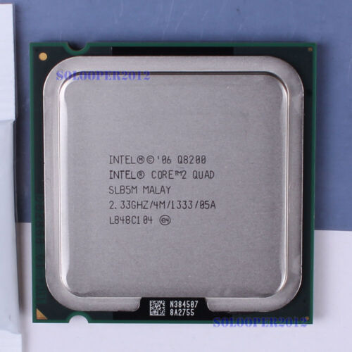 Procesador de CPU Intel Core 2 Quad Q6600 Q6700 Q8200 Q8300 Q8400 Q9550 LGA 775 - Imagen 4 de 6