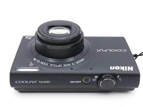 Nikon COOLPIX S6100 Black 16.0MP 7x Zoom Compact Digital Camera from Japan - Picture 13 of 15