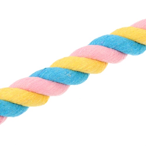 6 collection PCS Parrot Climb Toys Pet Bird Stands Intéressant Player Rope Cotton suspendu