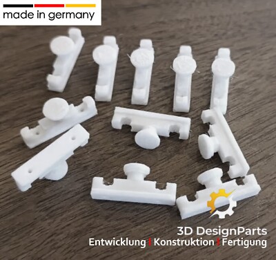 10 Paneelwagen Gleiter Adapter Schieber passend zu IKEA Kvartal Gardinenschienen