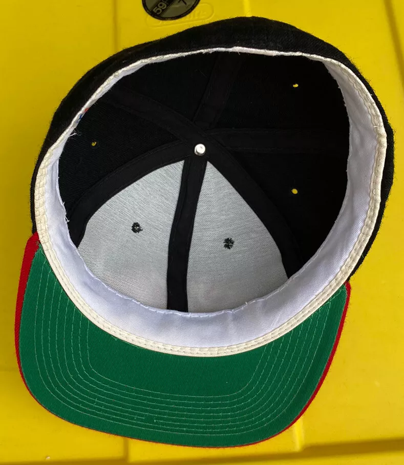 Vintage 90s Chicago Bulls Sports Specialties Script Hat Cap 2 Tone