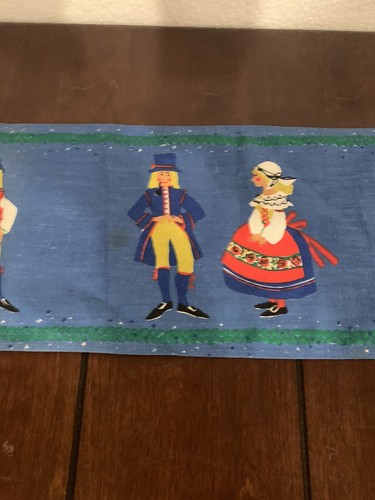 Vintage Mid Century Design Denmark Table Runner 7 X 56" - Bild 2 von 5