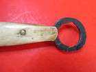 REVOLUTIONARY WAR HAND FORGED KNIFE VERY OLD FIXED BLADE BONE ORIGINAL ANCIENT — photo 5