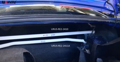 FOR FORD MUSTANG (S197) 2004-2014 ULTRA RACING REAR UPPER TRUNK BAR (2 POINTS)