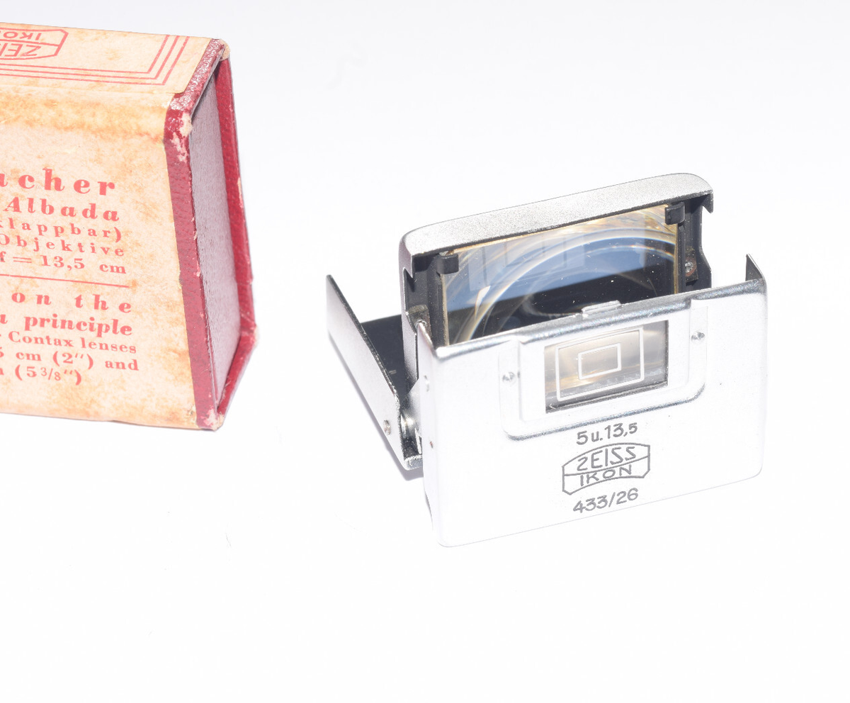 Zeiss Ikon 433/26 5cm 13,5cm Folding Albada Finder For Contax w