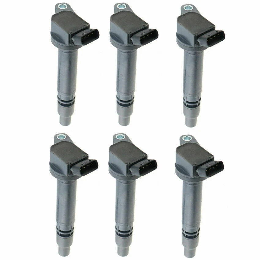 6 PIEZAS BOBINAS DE ENCENDIDO UF507 9091902250 JLE2894 para TOYOTA LEXUS L4 V6 V8 Foto 2 de 4