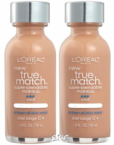 PACK OF 2 - L'Oreal True Match Super-Blendable Liquid Makeup Foundation - Picture 5 of 16